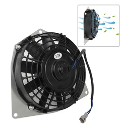 Moteur de Ventilateur de Refroidissement Étanche pour Yamaha Raptor 700, 700R, RL, 2006-2012, Religieux, avec Montage en Aluminium, Ailes, 1S3-12405-HO 00