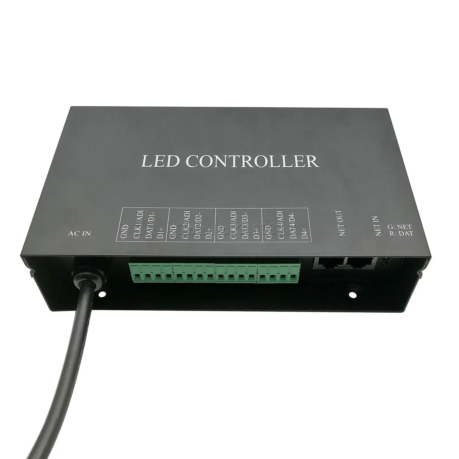 H802RA 4 Ports (4096 Pixels) Artnet Controller DMX Artnet Controller WS2801 WS2811 Artnet Madrix Pixel Controller for LED Light