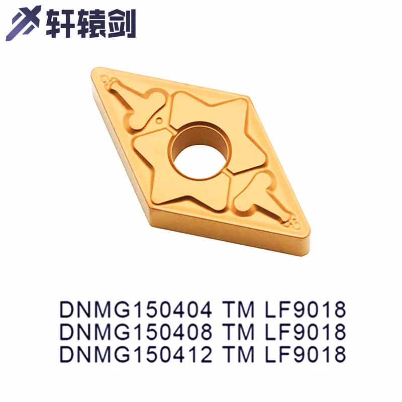 10 Chiếc DNMG150404 TM LF9018 DNMG150408 TM LF9018 DNMG150412 TM LF9018 Carbide Dạng Phù Hợp Với Thép Không Gỉ Tiện Dụng Cụ