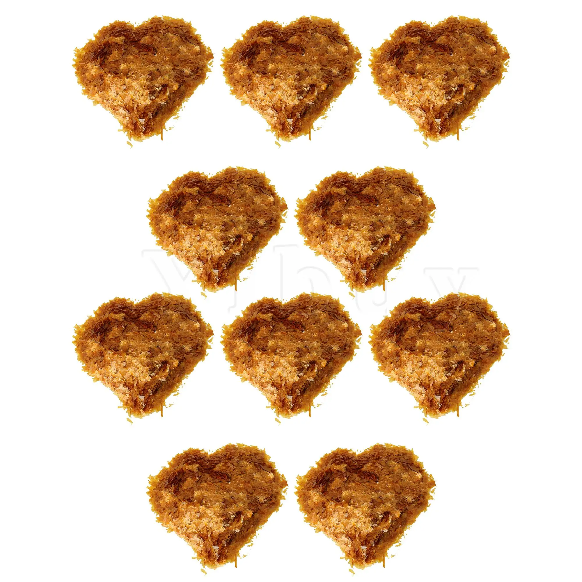 

10 Packs Yellow Super Blonde Shellac Flakes for Violin Surface Repairing