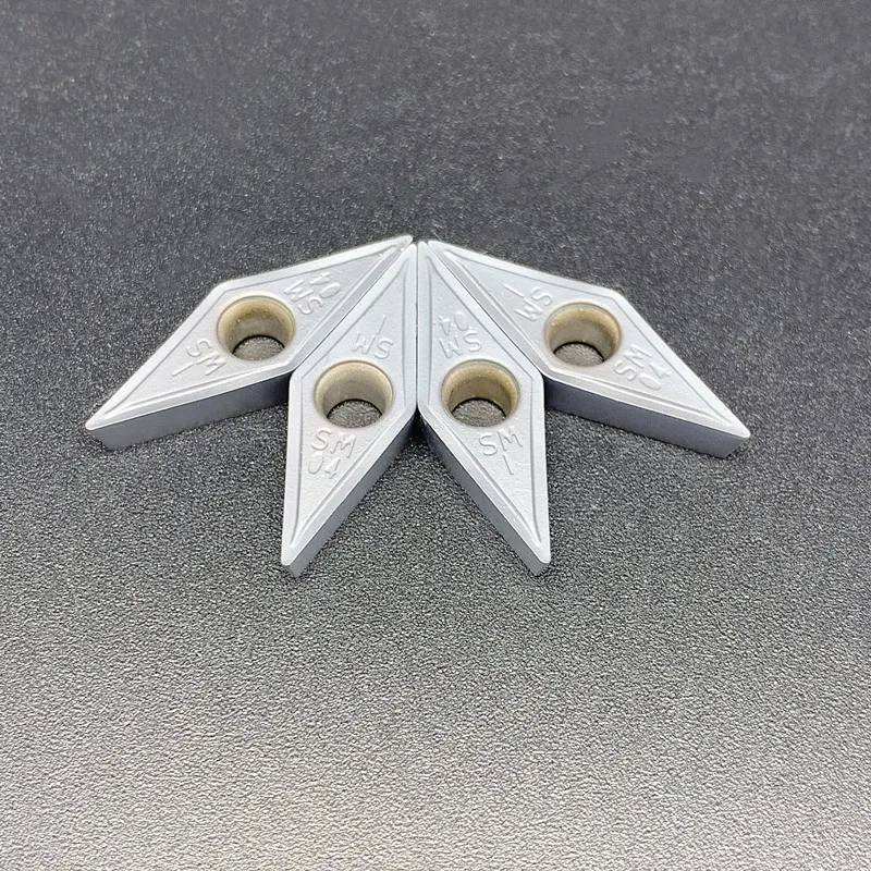VCMT160404 VCMT160408คาร์ไบด์ VCMT 160404 160408 SM IC907 IC908เครื่องกลึงโลหะเครื่อง CNC ตัดเครื่องมือทังสเตน Carb