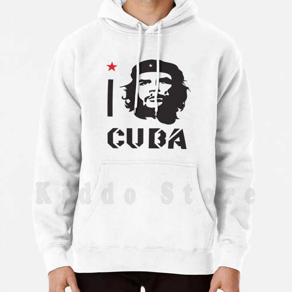 I Love Cuba Hoodies Long Sleeve I Love Cuba Ernesto Che Guevara Travel Cool Honey Moon Cuba