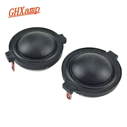 GHXAMP 1 pollice Tweeter Speaker Unit 8ohm 10W Dome Silk Film neodimio 30mm Treble altoparlante DIY 2 pz