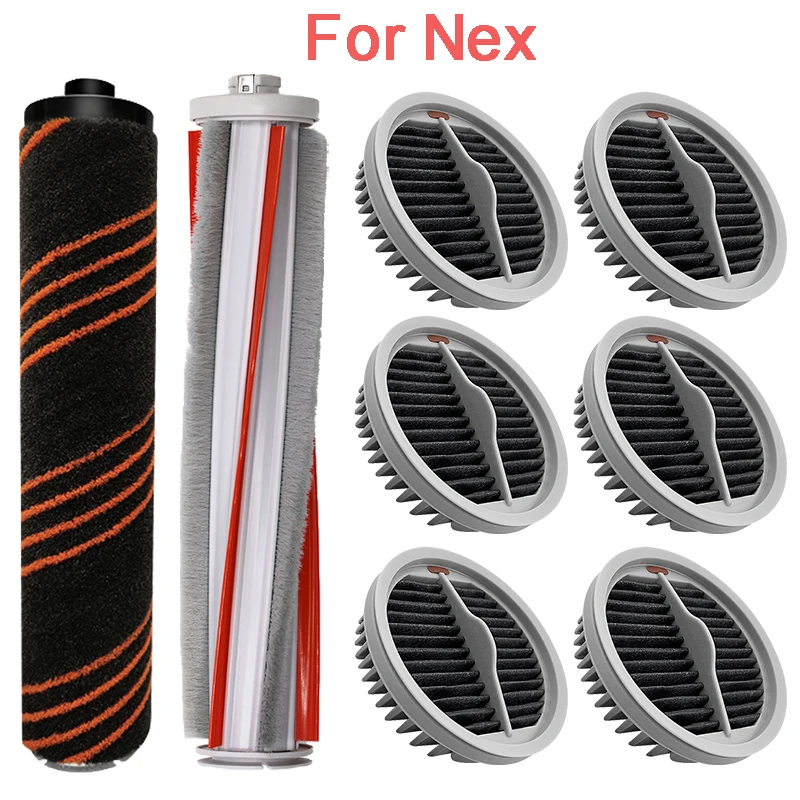 Main Rolling  Brush HEPA Filter for Xiaomi Roidmi F8 F8Storm Pro NEX X20/X30/S2 Handheld Wireless Vacuum Cleaner Cleaning Kits