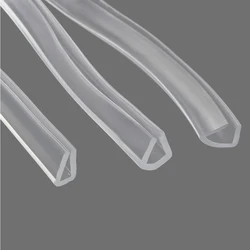 5 Meter Transparent U Shaped Sealing Strip Glass Protective Tape Edging Edge Dustproof and Soundproof Sealing Strip