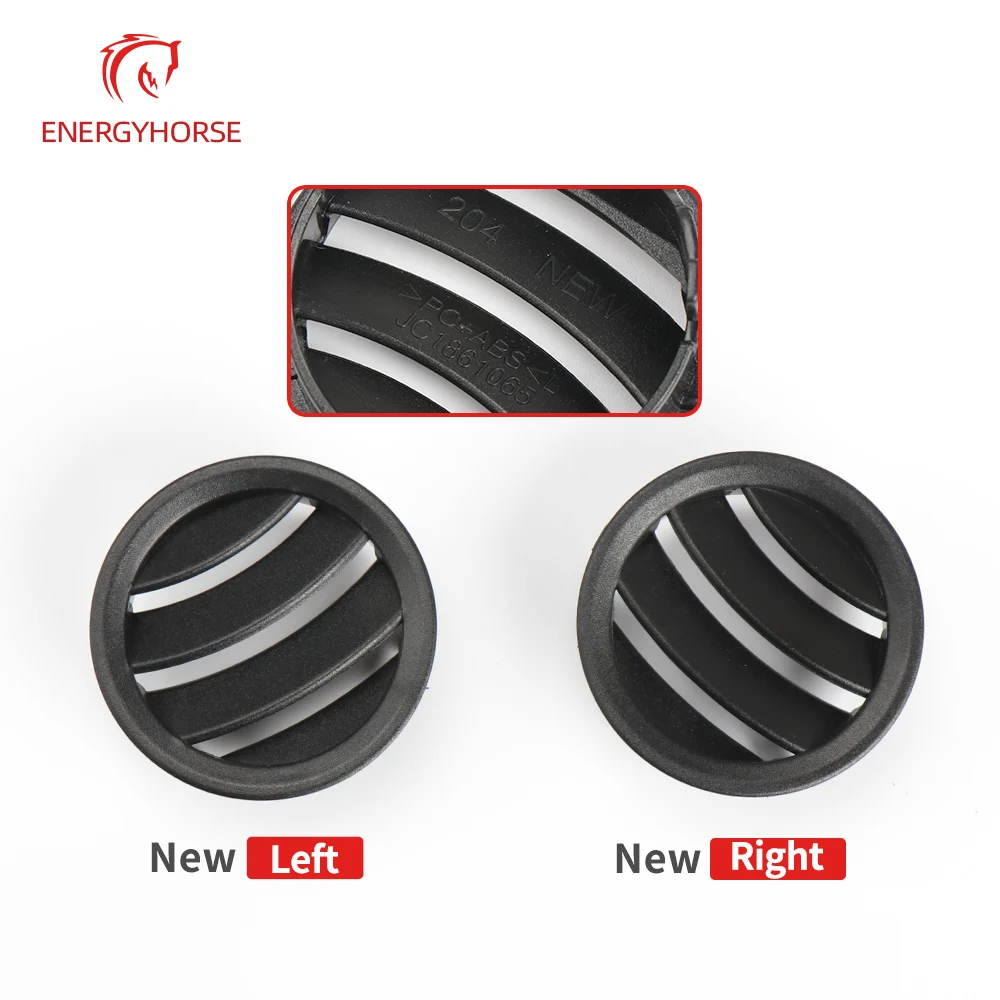 Car Dashboard Round Air Conditioning AC Vent Outlet Grille Cover For Mercedes Benz C Class W204 C220 C230 C260 C300 2008 2009