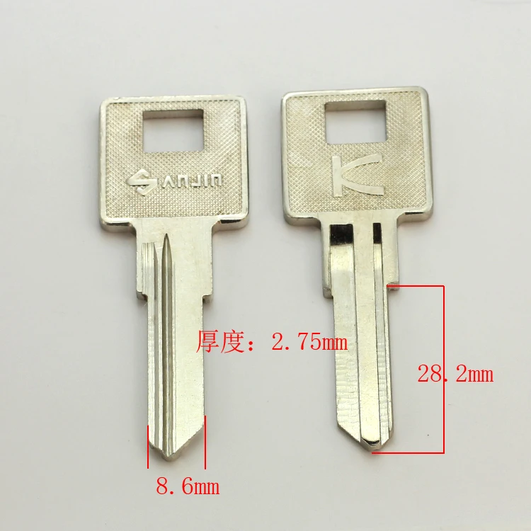 B417 House Home Door Empty Key blanks Locksmith Supplies Blank Keys 10 pieces/lot