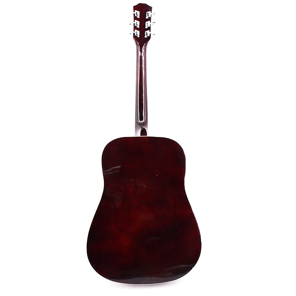 41 Inch Beautiful Wood Color Acoustic Guitar High Quality Guitarra Students Beginner Guitar