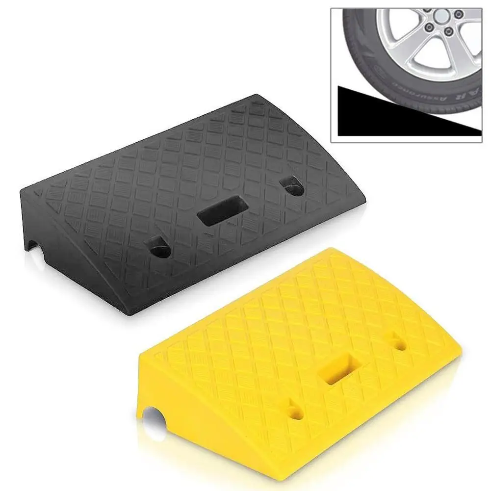 New Portable Lightweight Car Plastic Curb Ramps Heavy Duty Plastic Kit Set For Driveway Car Truck