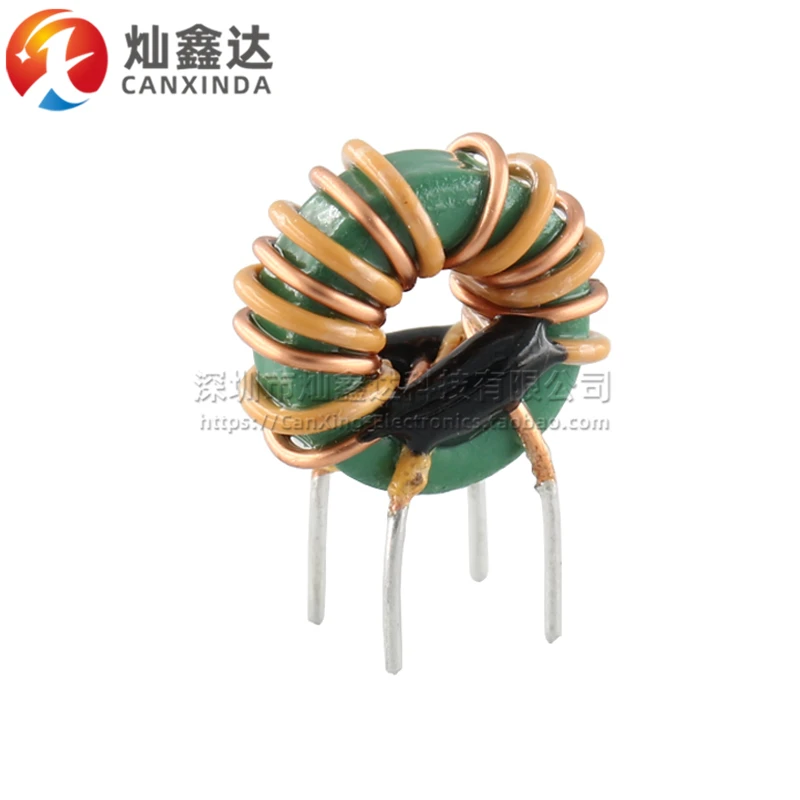 100PCS/ T9*5*3 double-layer insulated wire and 0.6 wire wound 100UH 4A high voltage common mode inductance magnetic ring filter