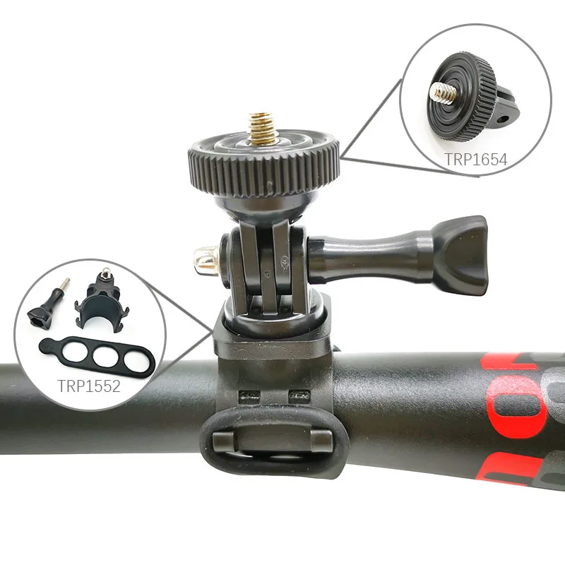 Afbeelding 6: TRIGO TRP1654 Fiets Sport Camera Accessoires 1/4 Schroef Adapter Fiets Statief Adapters 11g