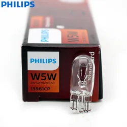 Philips Truck 24V Standard T10 W5W 13961CP Turn Signal Interior Lamps Original Position Light Stop Light Wholesale, Pack of 10