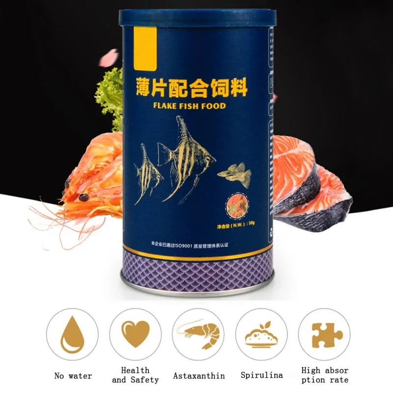 250ml Highly Nutritious Fish Feed Color Enhancing Fish Food For Goldfish All Aquarium Tropical Fish Grow Fast Healthy Fish Food