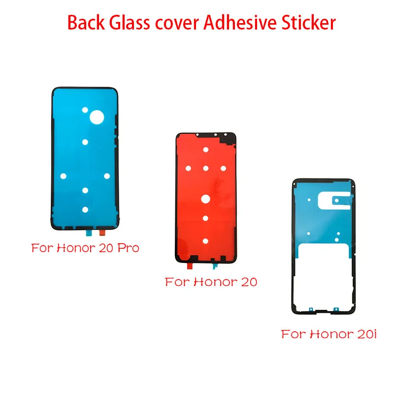 Back Battery Cover Door sticker Adhesive glue tape For Huawei Honor 9 10 8X 9X 20 20i 30 Pro Nova 4 3 P10 P20 P30 40 Pro Lite