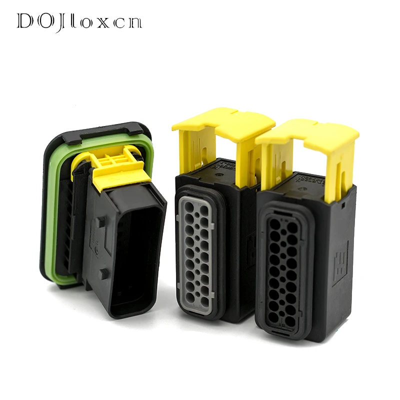 1/5/10/Sets 18 Pin 1.8 ECU Male Female Auto Electric Housing Plug Cable Waterproof Connector HDSCS Plug 1-1563759-1 1-1564526-1