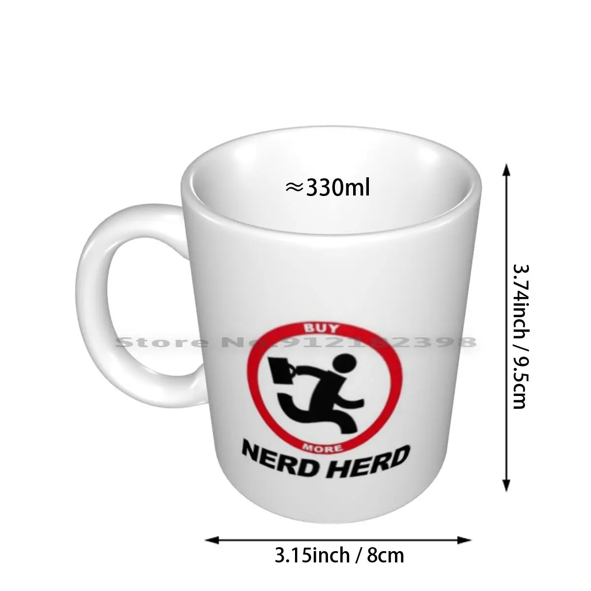 Nerd Herd-Chuck Ceramic Mugs Coffee Cups Milk Tea Mug Chuck Chuck Nbc Chuck Bartowski Tv Show Comedy Levi Chuck Bartowski Nerd