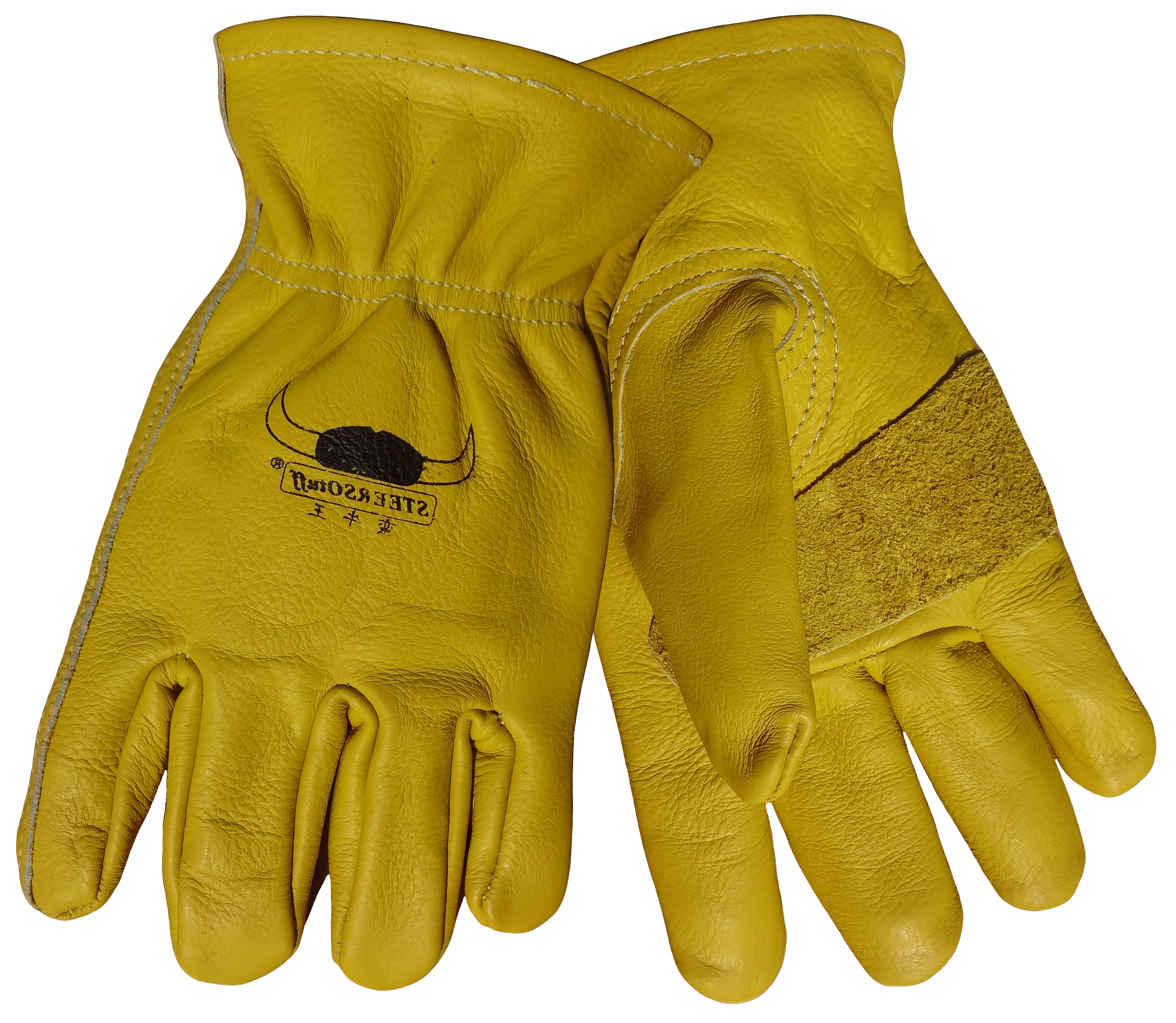 

Leather Welding Work Glove Arc Safety Heavy Duty Outdoor Mechanics Driver Glove TIG MIG Welder Grain Cow Leather Welding Gloves