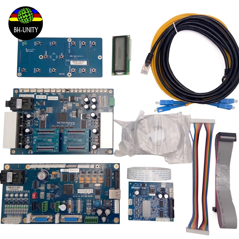 

hoson xp600 double head a set board xp600 head board dx11 mainboard for eco solvent printer