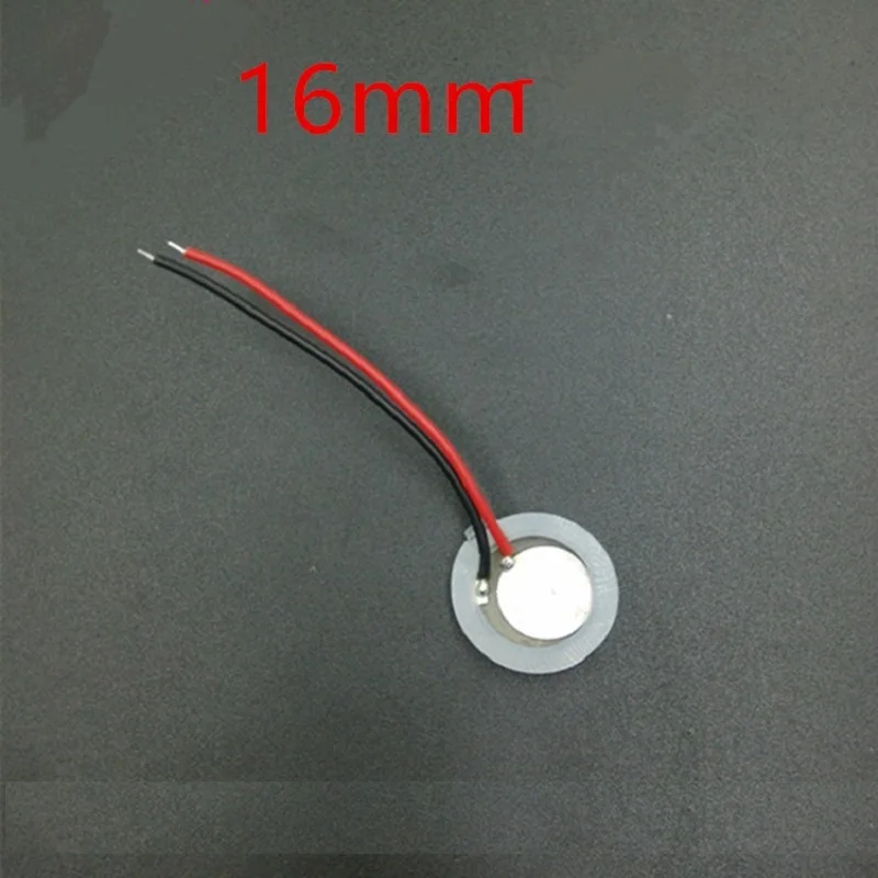 جهاز ضباب سيراميك ، 4 قطع ، 16 مللي متر ، 1.7 ميجاهرتز ، مولد ضباب بالموجات فوق الصوتية ، أقراص سيراميك مع سلك وحلقة مانعة للتسرب