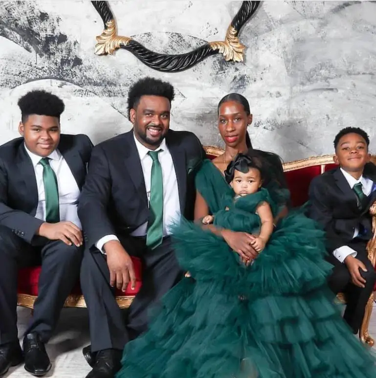 African Mum and Daughter Family Matching Outfit Tulle Mother Kids Dress for Baby Shower or Family Photo Shoot Evening Dresses
