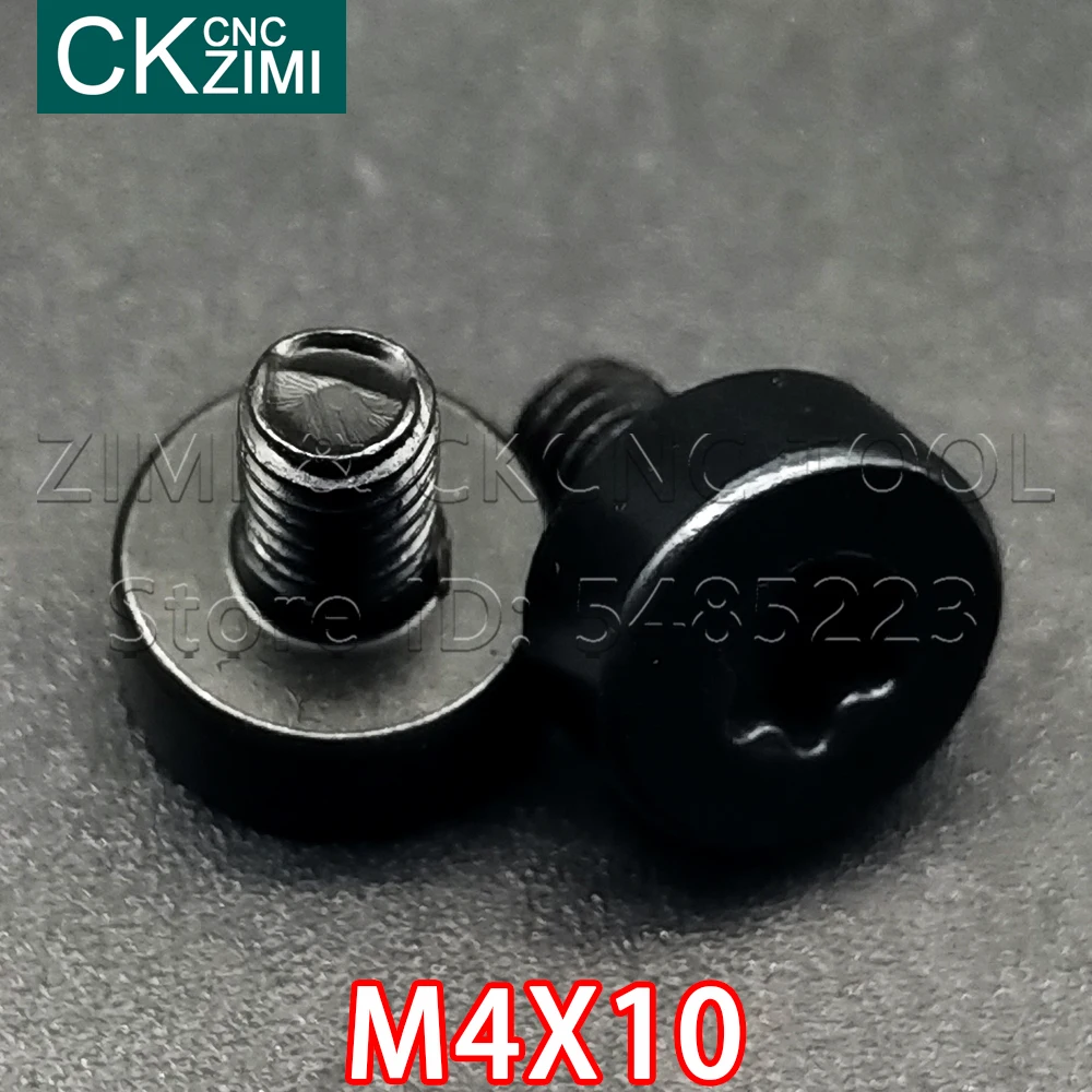 M4X10 CNC Alat Aksesoris Internal dan Eksternal Arbor Sisi Lubang Sekrup M4 * 10 Putaran Kepala Pengeboran Diri sekrup Phillips Sekrup