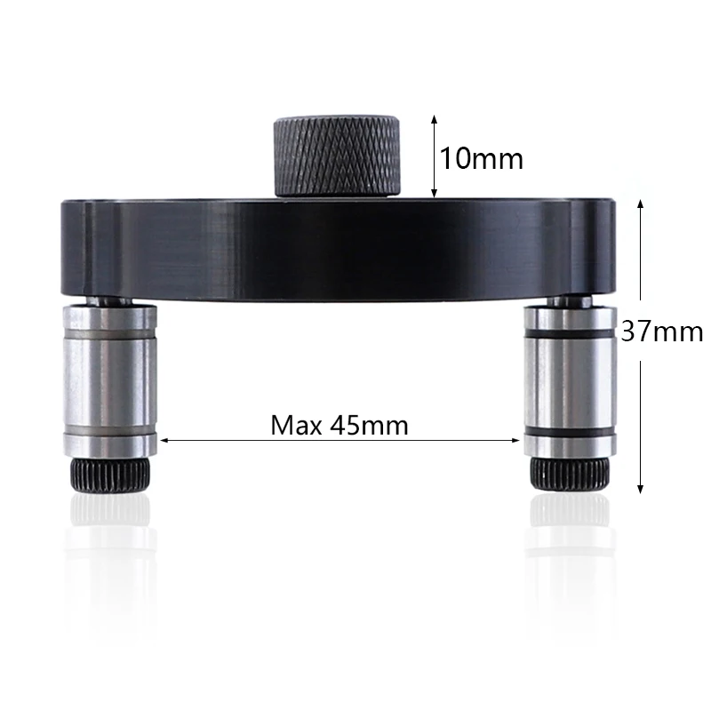 คู่มือ Jig Self-Centering Doweling Jig 3-10มม.เปลี่ยนได้เจาะ Bushings สำหรับเฟอร์นิเจอร์ Splicing งานไม้เครื่องมือ