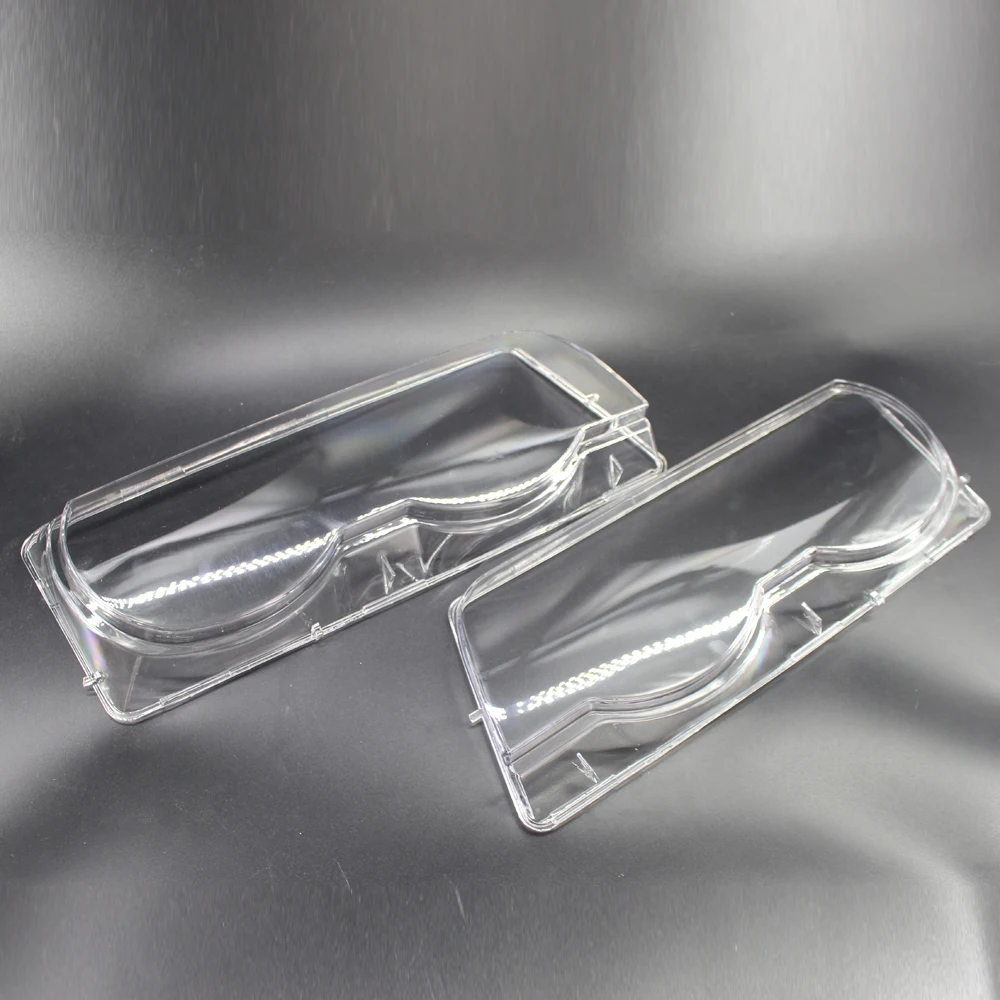 Pair Car Headlight Lens Cover Fit for BMW 7 Series E38 Facelift 99-01