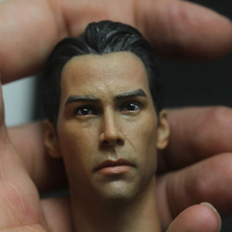 Neo Keanu Reeves-男性モデルのフィギュア,長い首の彫刻,PVC,12インチ,スケール1:6