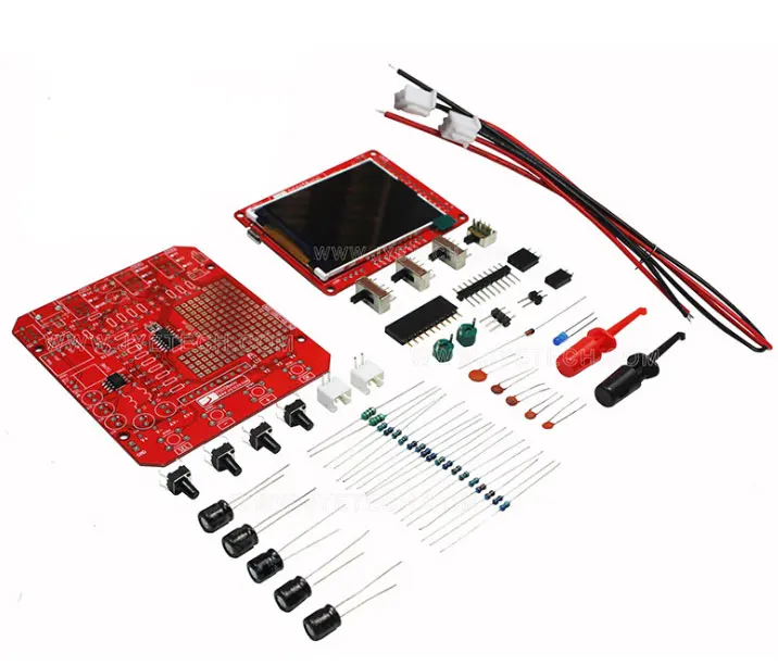 

DSO138mini portable digital oscilloscope DIY kit electrician electric education competition training parts