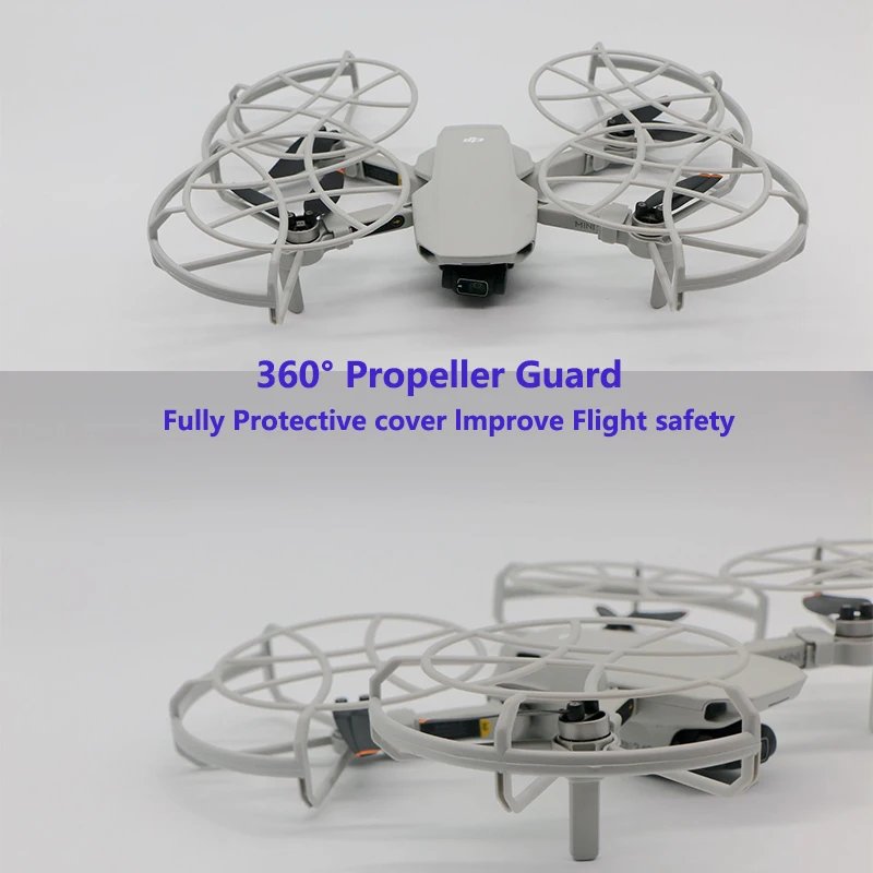 For DJI Mavic Mini 2 SE Propeller Guard Fully Enclosed Protector Prop Blade Protection For Mavic Mini SE/4K Drone Accessories