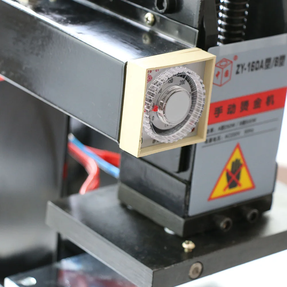 Hot Foil Stamping Machine 100x150mm Manual Bronzing Machine For Leather And Paper Stamping Machine