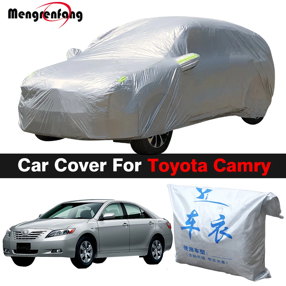 

Car Cover Auto Outdoor Sun Shade Anti-UV Rain Snow Ice Dust Protection Cover For Toyota Camry