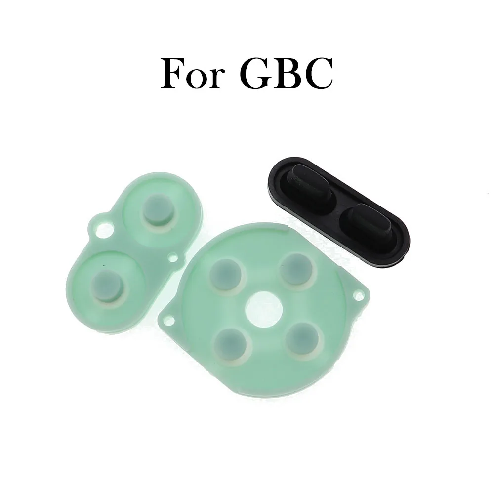 1Set Rubber Conductive Button A-B D-Pad for Nintend GameBoy Color GBC Shell Housing Silicone Start Select Keypad