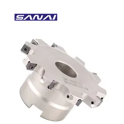 SANAI SMD Face Mill CNC three-sided Edge Milling Cutter T-slot Milling Disk Milling Tool Insert MPHT060304 MPHT080305 MPHT120408