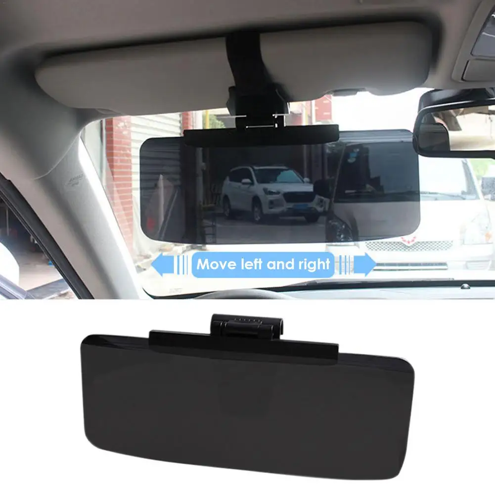 Car Sun Visor Adjustable Anti-Glare Visor Left And Right Adjustable Car Sun Visor Anti-UV Block Visors For Auto Cars Accessories