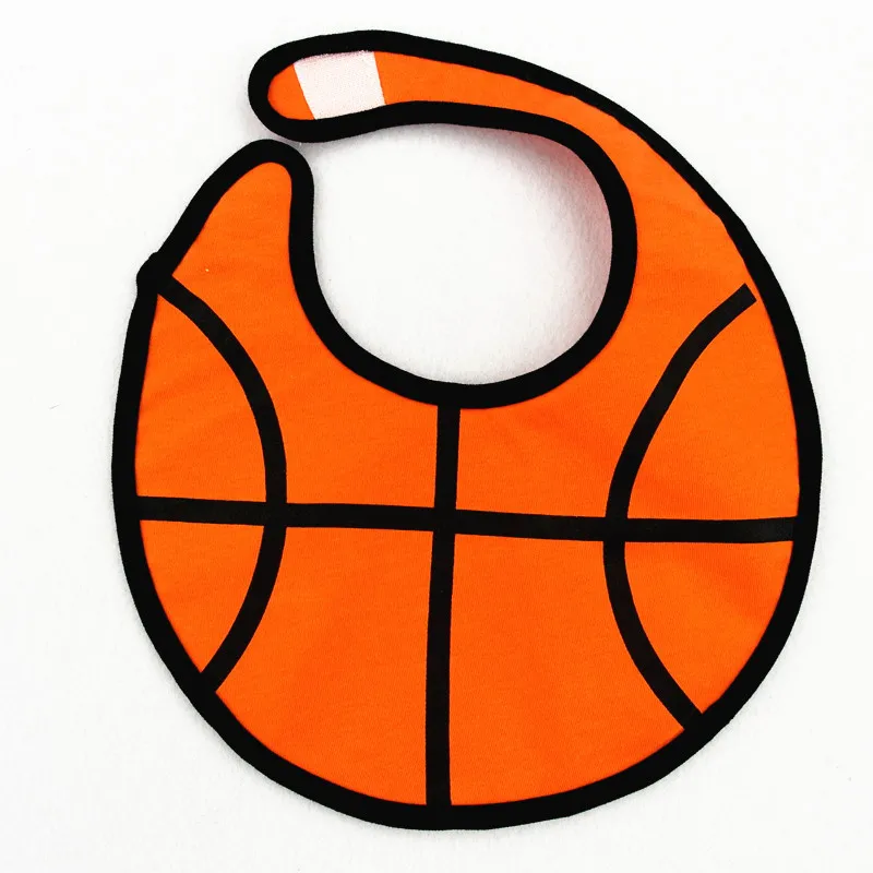 Nova listagem babador do bebê algodão bib dos desenhos animados impresso 3-camada à prova dwaterproof água saliva toalha criativa bola padrão saliva