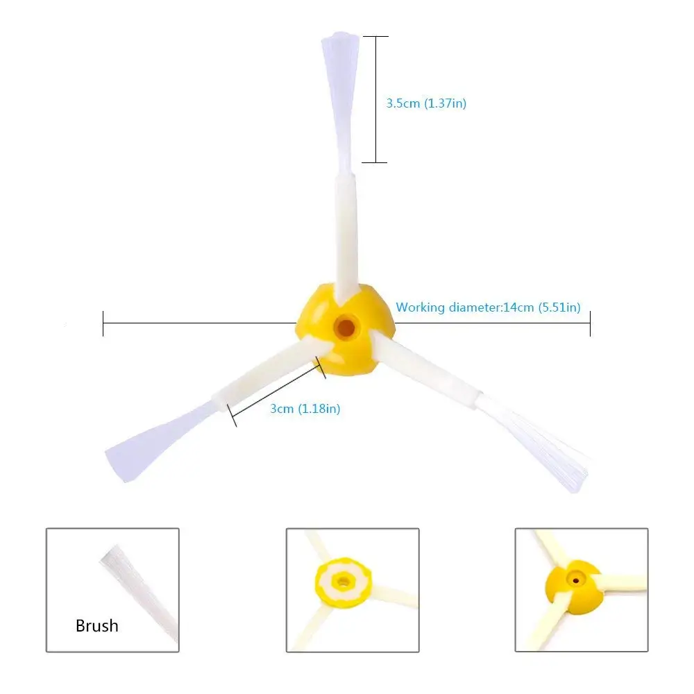 Kit de piezas para IRobot Roomba, conjunto de cepillos y filtros, serie 800, 860, 865, 866, 870, 871, 880, 885, 886, 890, 900, 960, 966, 980, 13