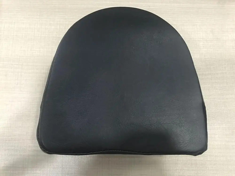 For Harley Black Motorcycle Universal Backrest Sissy Bar Cushion Pad