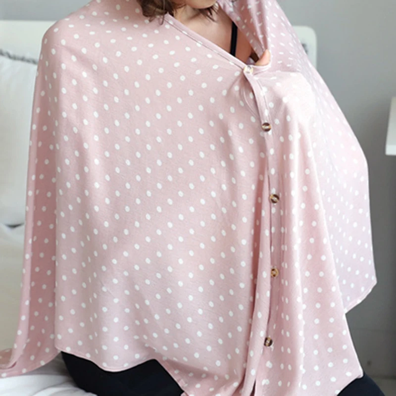 Breastfeeding Cover Baby Infant Breathable Cotton Muslin Nursing Cloth Feeding Cover Cape Apron Pregnant Woman Windbreaker Scarf