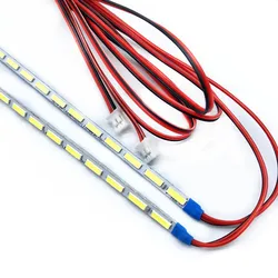 Barre lumineuse LED universelle pour TV LCD, assemblage de marques diverses, barre de rétroéclairage, 32 pouces, 42 pouces, 50 pouces, 55 pouces, 1 paire = 2 pièces