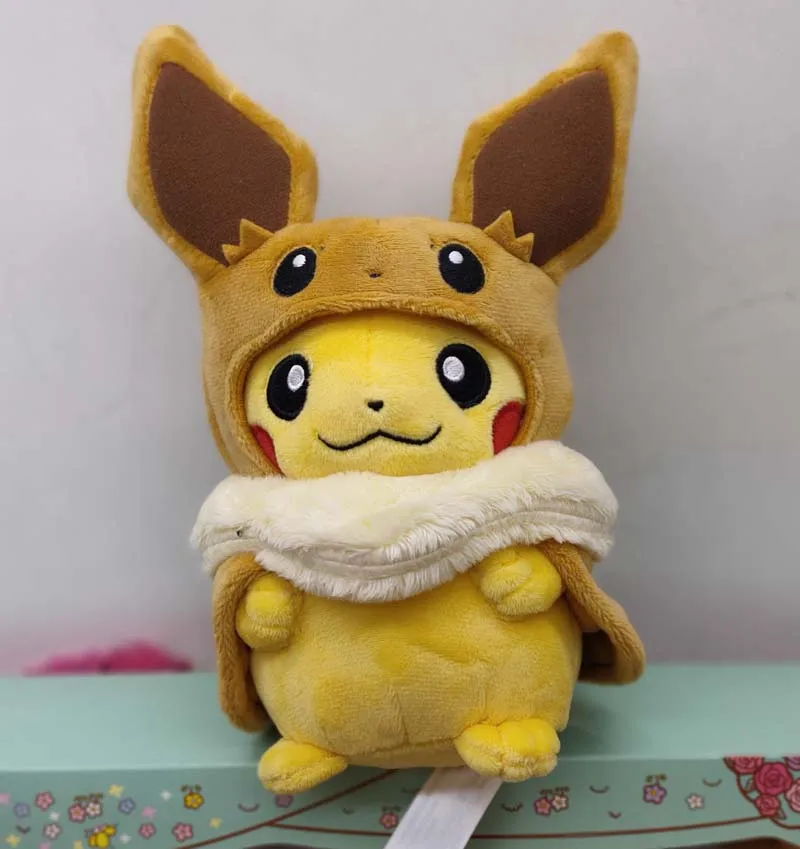 新品本物の日本アニメゲームPCイーブイぬいぐるみおもちゃ