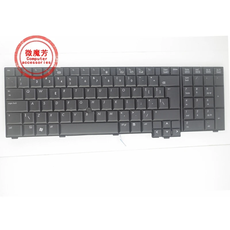 

UI New Keyboard FOR HP FOR ELITEBOOK 8730W 8730P 8730G Laptop Keyboard With pointing sticks