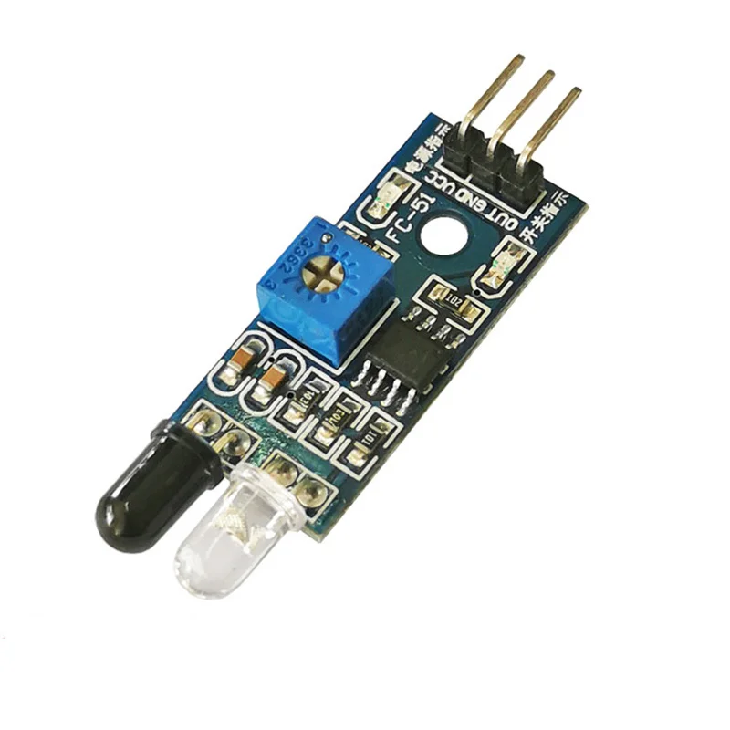 IR Infrared Obstacle Avoidance Sensor Module for Arduino Car Robot 3-wire Reflective Photoelectric