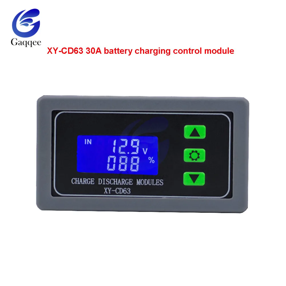 Imagem -06 - Módulo do Controlador do Descarregador do Carregador de Bateria dc 660v ow Tensão Atual Placa de Proteção Led Display Digital Xy-cd60 Xy-cd63