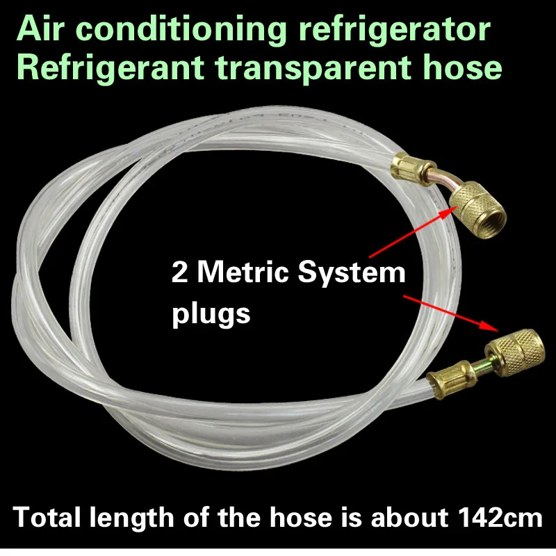 Transparent Refrigerant Pipe for Air Conditioning Liquid Filling Pipe for Refrigerator Fluorine Filling Pipe