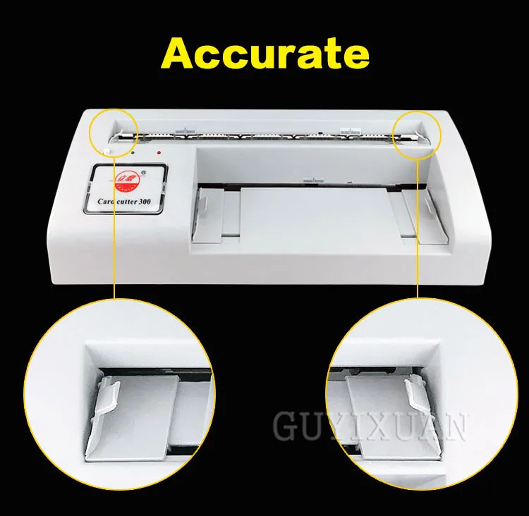 Card Printing Machine Electric Business Card Cutter Automatic Trimming Machine Badge Business Card Making Machine