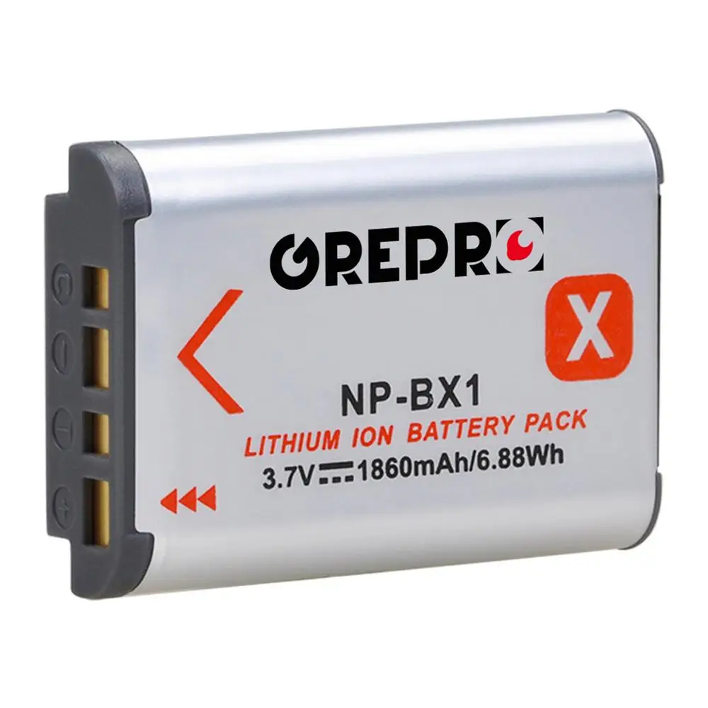 NP-BX1 Battery for Sony NP BX1 NPBX1, DSC RX1 RX100 M3 M2 RX1R WX300 HX300 HX400 HX50 HX60 HX80 HX90V FDR X1000V X1000VR