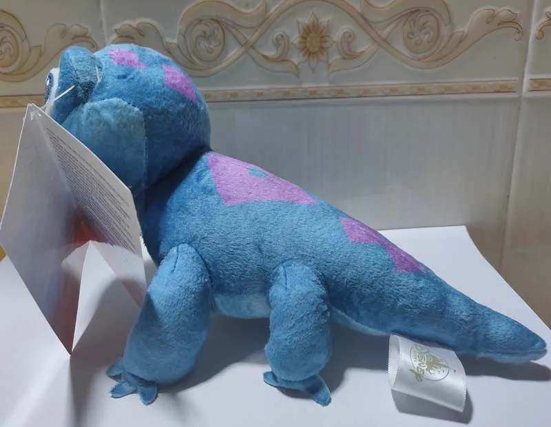 Original DISNEY Children\'s Cartoon Plush Toys Frozen 2 Elsa Olaf Toys Bruni Figurine Chameleon 23cm A Birthday Present For Child