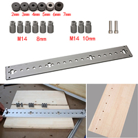 Vertical Pocket Hole Jig Punch Locator Connector Fastener Dowelling  Self Centering Drill Guide Kit Drilling Woodworking Tools