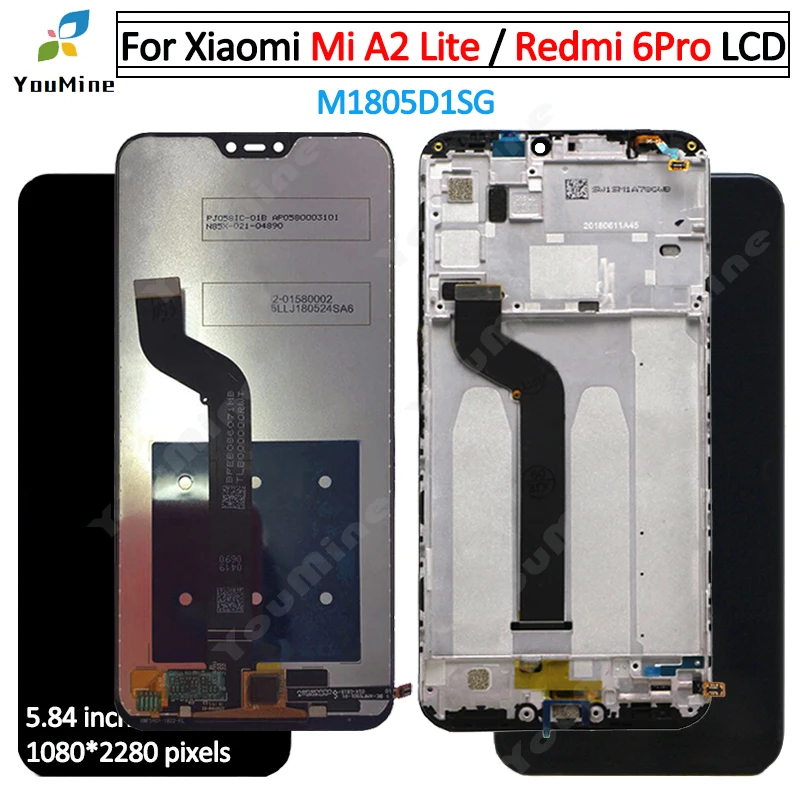 تقرير شامل عن شاشة LCD A2 Lite لجهاز Xiaomi Mi A2 Lite